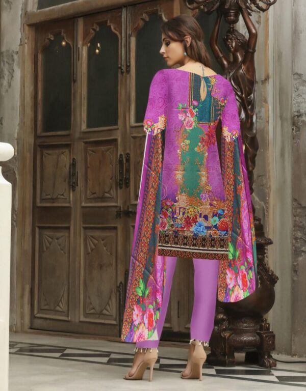 Digital Print 3 pcs Ladies Summar Collection with Lawn Dupatta