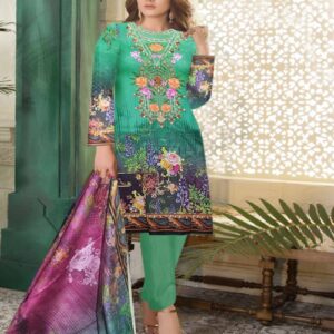 Digital Print 3 pcs Ladies Summar Lawn